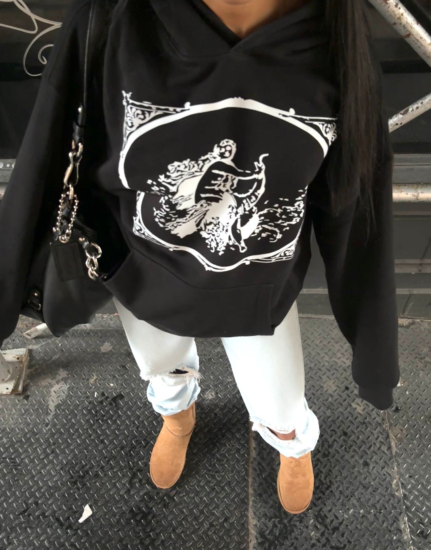 Ceres Oversized Hoodie (black)