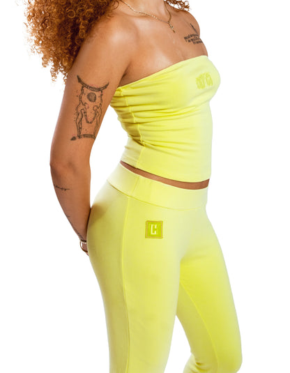 Ceres Seamless Tube Top (banana pudding yellow)
